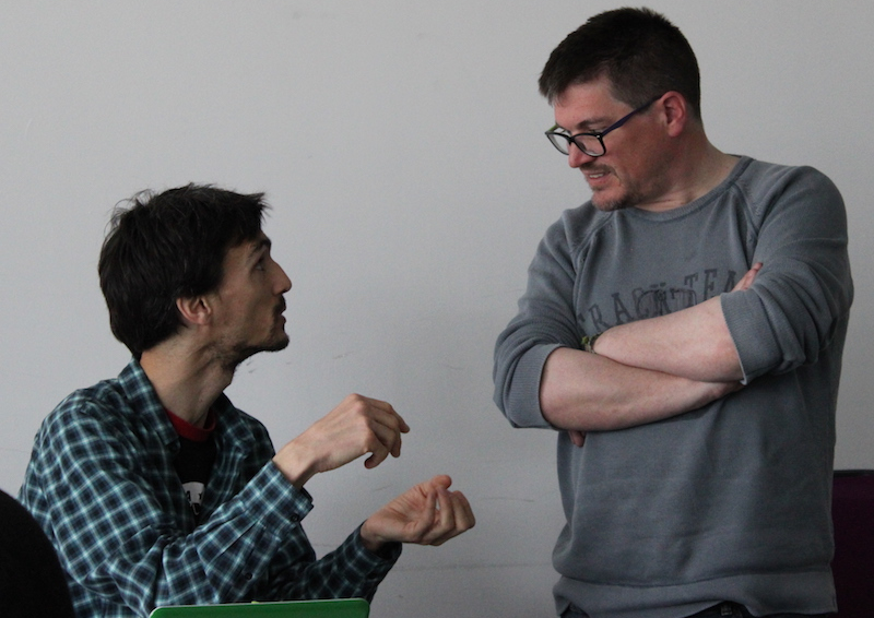 Ibai Aedo and Iestyn Jowers